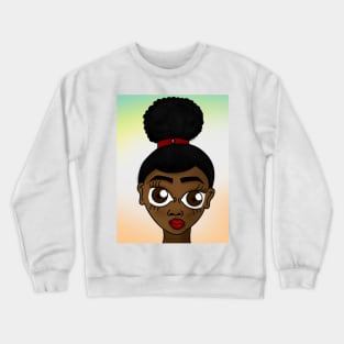 Black girl art Crewneck Sweatshirt